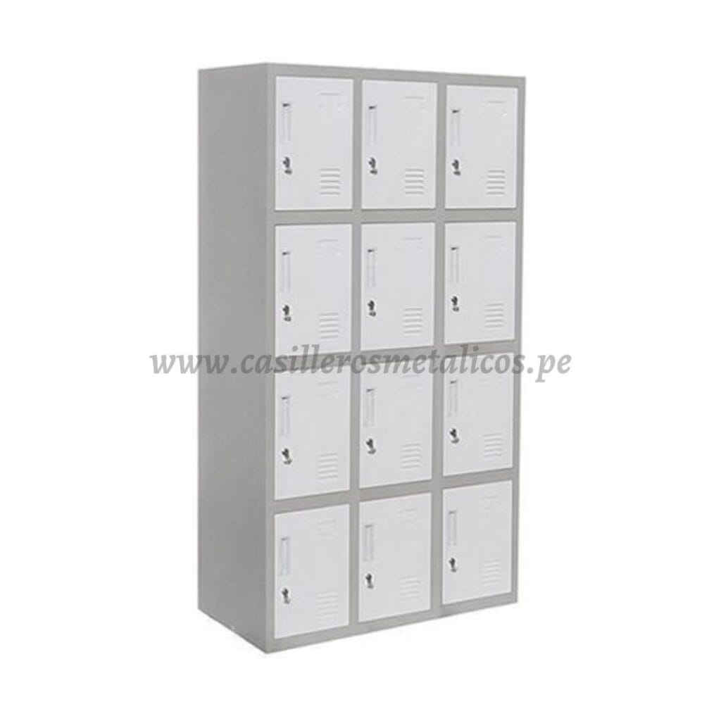 lockers de 12 puertas producto - lockers metalicos