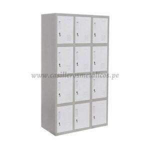 lockers de 12 puertas producto - lockers metalicos