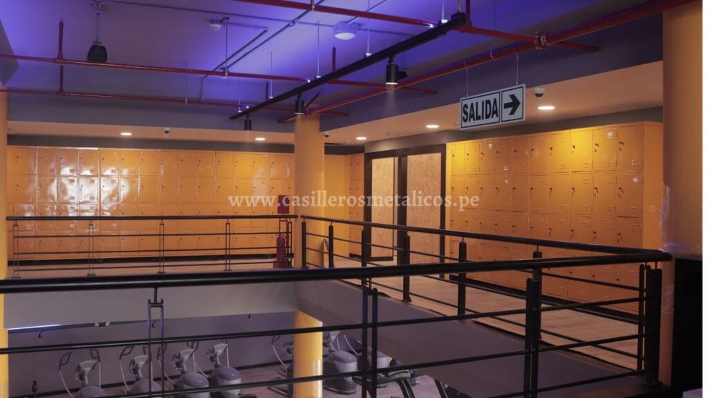 locker proyecto gimnasio